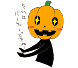 Jack'O'Lantern of peppy Halloween sticker #7799699