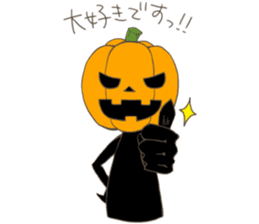 Jack'O'Lantern of peppy Halloween sticker #7799705