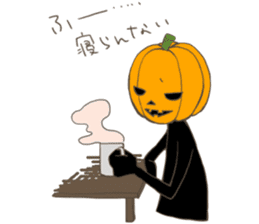Jack'O'Lantern of peppy Halloween sticker #7799709