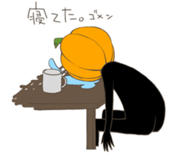 Jack'O'Lantern of peppy Halloween sticker #7799710