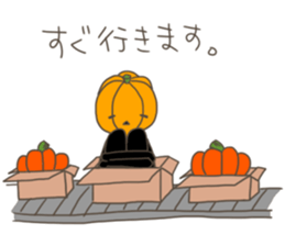 Jack'O'Lantern of peppy Halloween sticker #7799730
