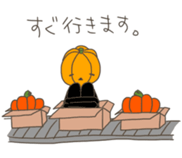 Jack'O'Lantern of peppy Halloween sticker #7799730