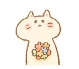 Little  White Cat!! sticker #7800060