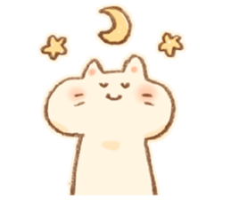 Little  White Cat!! sticker #7800063