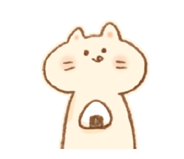 Little  White Cat!! sticker #7800076