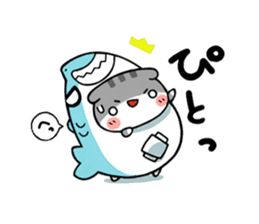 The cat which is scottish sticker #7800185