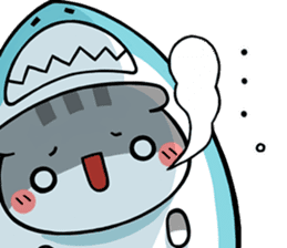 The cat which is scottish sticker #7800199