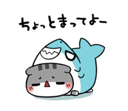 The cat which is scottish sticker #7800204