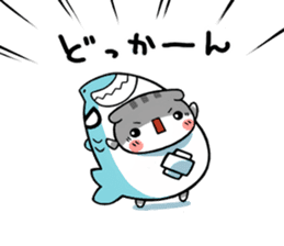 The cat which is scottish sticker #7800207