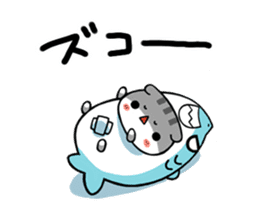 The cat which is scottish sticker #7800208