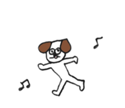 Dog, it is love. sticker #7800759