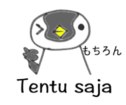 Indonesia Penguin sticker #7800935