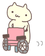 Wheelchair friends 4 sticker #7801014