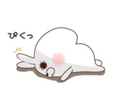 sharp-tongued rabbit sticker #7801146