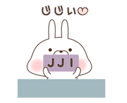 sharp-tongued rabbit sticker #7801156