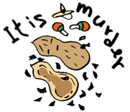 Maracas peanuts English edition sticker #7801182