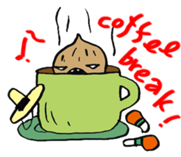 Maracas peanuts English edition sticker #7801189