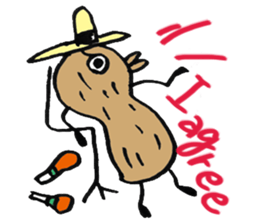 Maracas peanuts English edition sticker #7801195