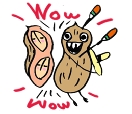 Maracas peanuts English edition sticker #7801205