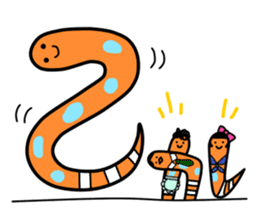 Chin-kun and his funny family sticker #7801738