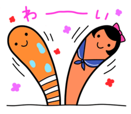 Chin-kun and his funny family sticker #7801750