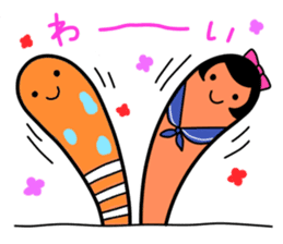 Chin-kun and his funny family sticker #7801750