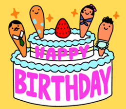 Chin-kun and his funny family sticker #7801769