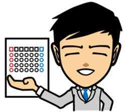 Businessman conversation sticker #7802130