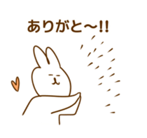 Messagefull Rabbit sticker #7802214