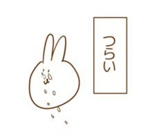 Messagefull Rabbit sticker #7802225