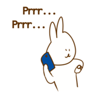 Messagefull Rabbit sticker #7802250