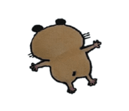 Kinkuma hamster "Hamuhamu" sticker #7802934