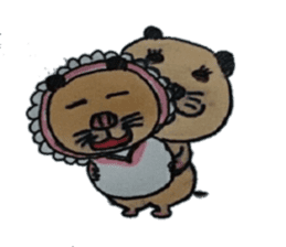 Kinkuma hamster "Hamuhamu" sticker #7802935