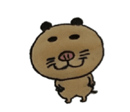 Kinkuma hamster "Hamuhamu" sticker #7802940