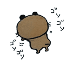Kinkuma hamster "Hamuhamu" sticker #7802947