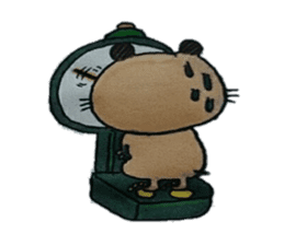 Kinkuma hamster "Hamuhamu" sticker #7802954
