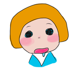 Oh, Kappa Girl! 2 - The English version! sticker #7802897