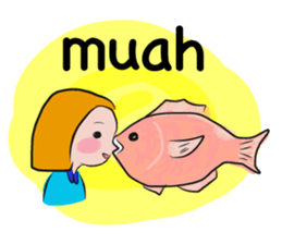 Oh, Kappa Girl! 2 - The English version! sticker #7802898