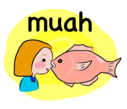 Oh, Kappa Girl! 2 - The English version! sticker #7802898