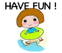 Oh, Kappa Girl! 2 - The English version! sticker #7802902