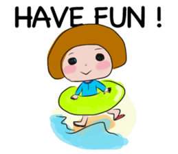 Oh, Kappa Girl! 2 - The English version! sticker #7802902