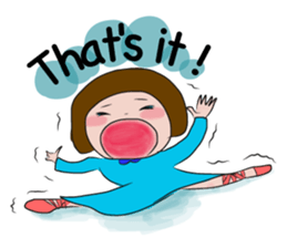 Oh, Kappa Girl! 2 - The English version! sticker #7802907