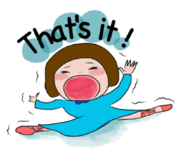 Oh, Kappa Girl! 2 - The English version! sticker #7802907