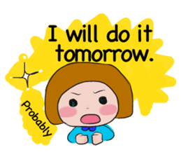 Oh, Kappa Girl! 2 - The English version! sticker #7802914