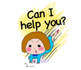 Oh, Kappa Girl! 2 - The English version! sticker #7802917