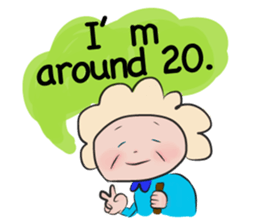 Oh, Kappa Girl! 2 - The English version! sticker #7802920