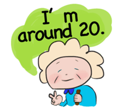 Oh, Kappa Girl! 2 - The English version! sticker #7802920