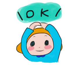 Oh, Kappa Girl! 2 - The English version! sticker #7802921