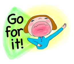 Oh, Kappa Girl! 2 - The English version! sticker #7802923