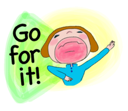 Oh, Kappa Girl! 2 - The English version! sticker #7802923